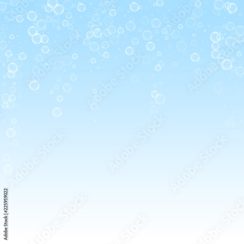 6722314 Soap bubbles abstract background. Blowing bubbles