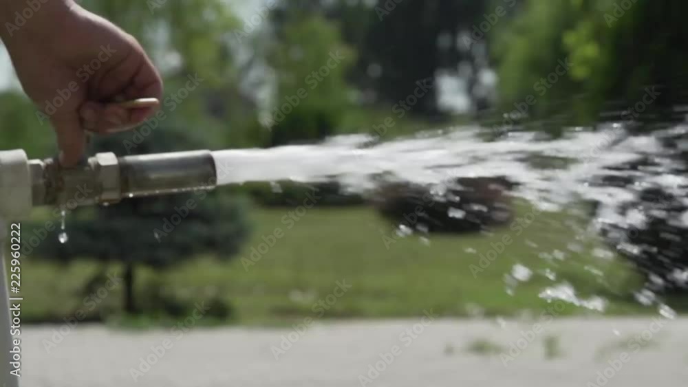 slow motion watter