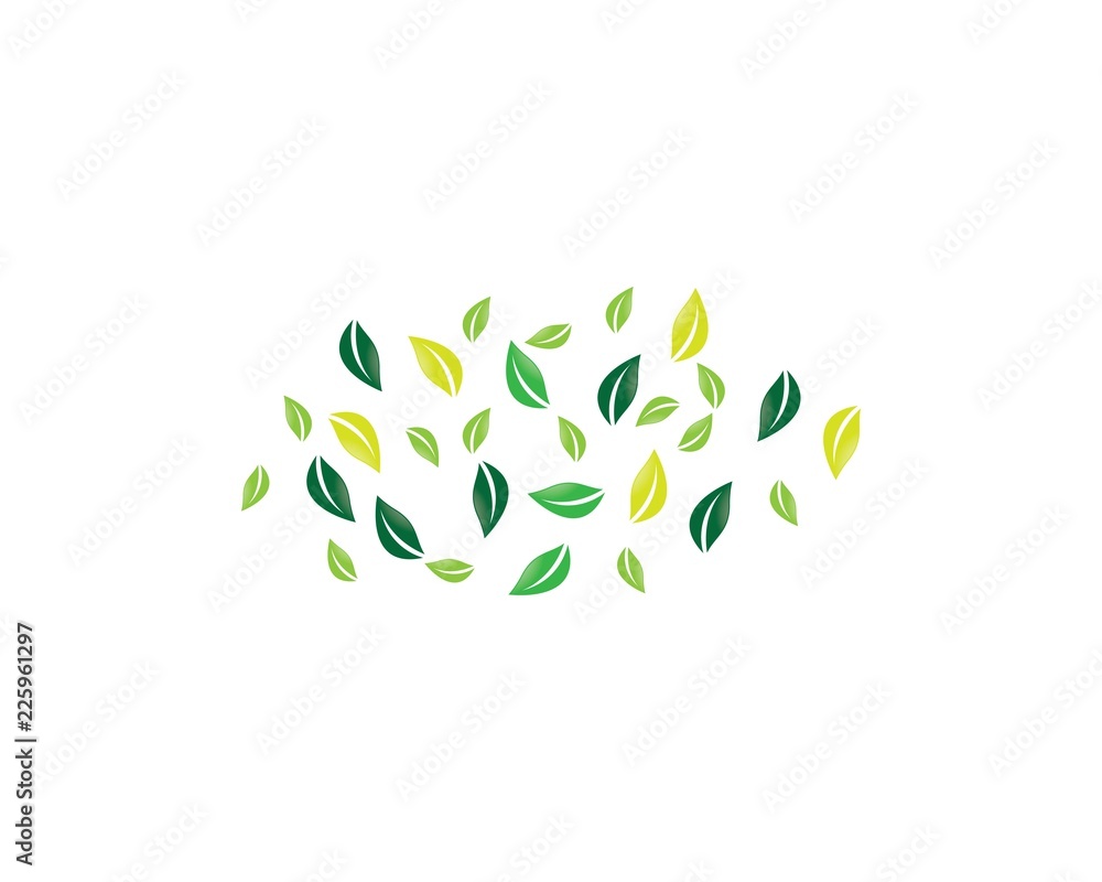 Fototapeta premium Ecology logo illustration