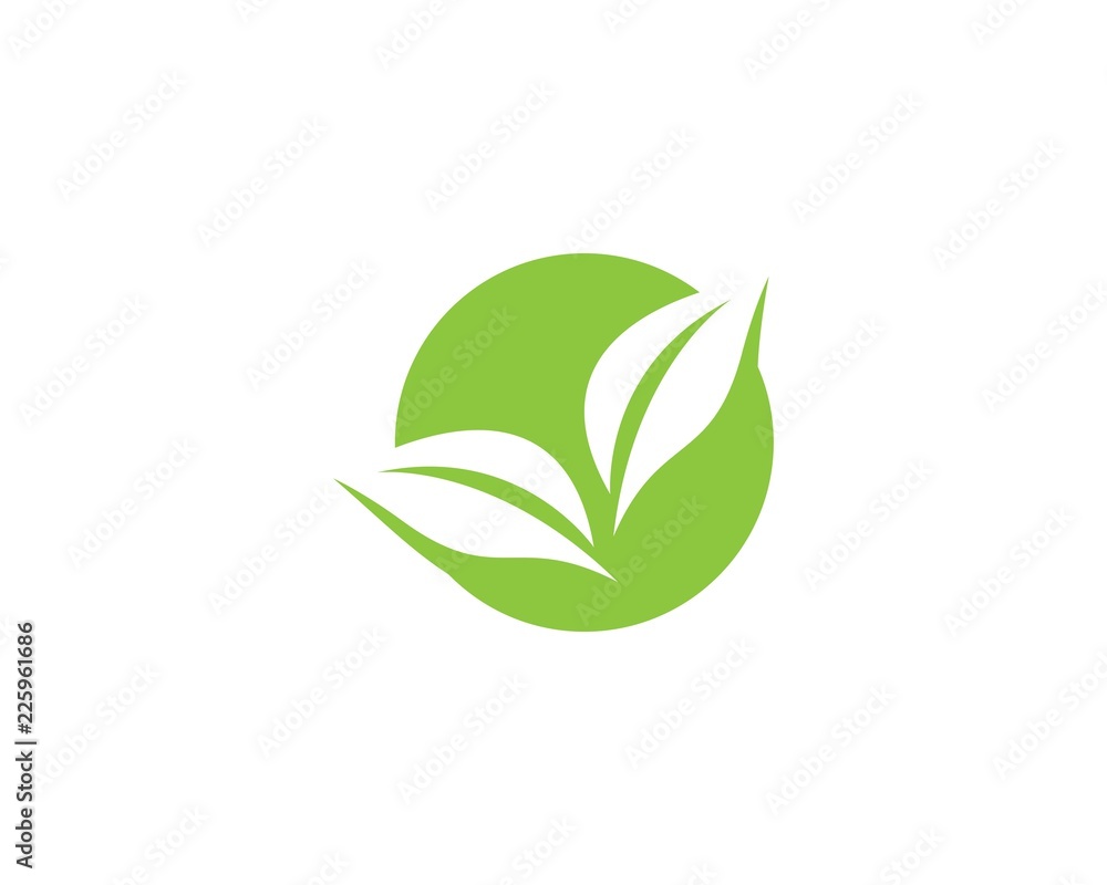 Fototapeta premium Ecology logo illustration