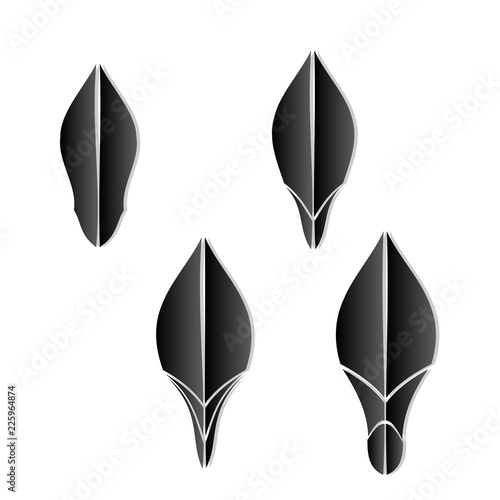 arrow icon illustration vector set