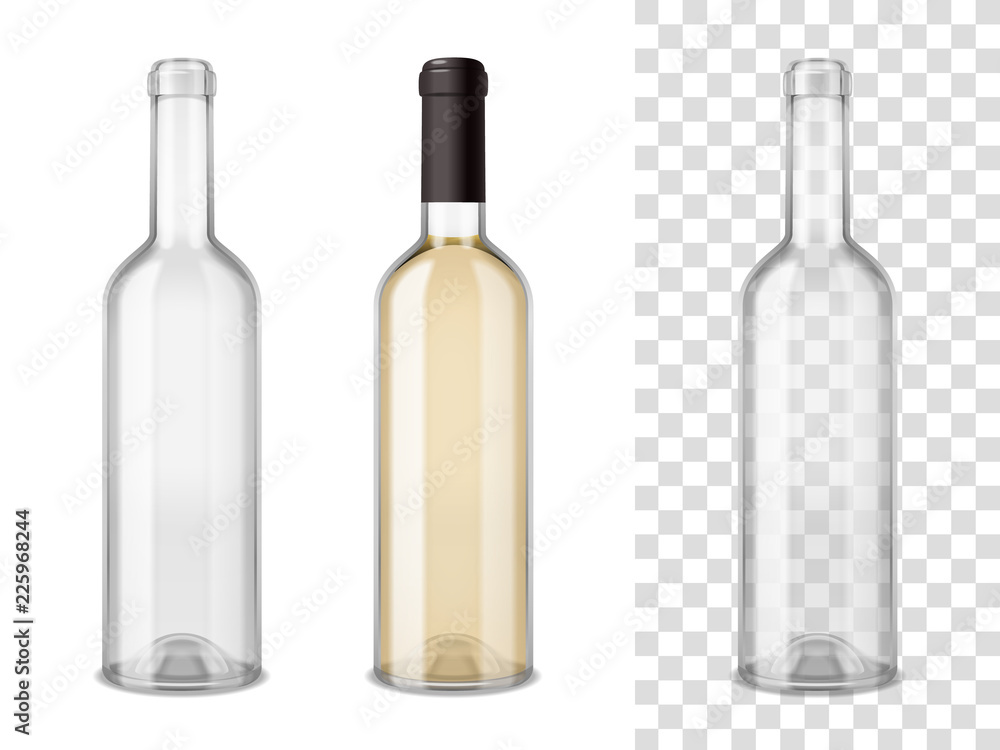 Wine Blass Bottles Set Wine Blass Bottles Set