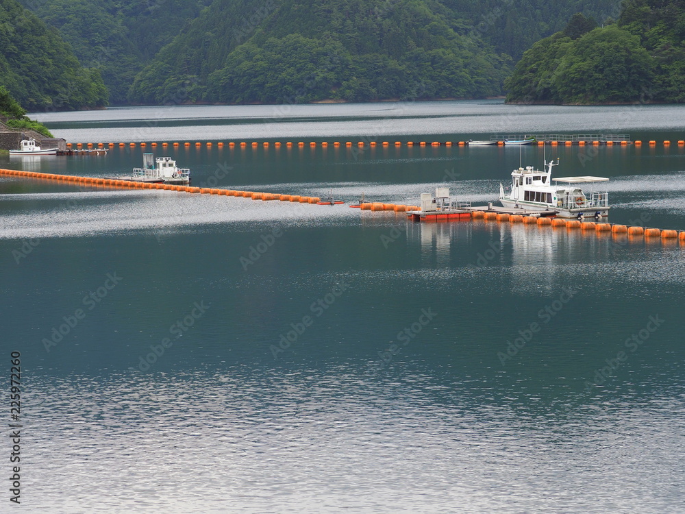 Obraz premium 奥多摩湖