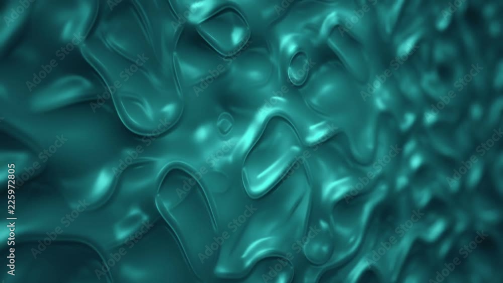 Abstract background with animation of ripples in organic surface. Animation of seamless loop. Abstract background with animation of ripples in organic surface. Animation of seamless loop.