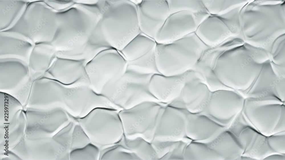 Abstract background with animation of ripples in organic surface. Animation of seamless loop. Abstract background with animation of ripples in organic surface. Animation of seamless loop.