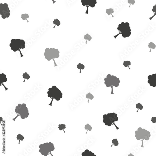 Birch tree.seamless pattern.vector.fabricDesign element for wallpapers, web site background, baby shower invitation, birthday card, scrapbooking, fabric print etc. Vector illustration.