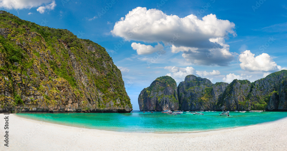 Maya bay on Phi Phi Leh island