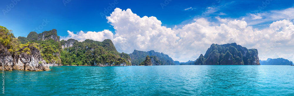 Cheow Lan lake in Thailand