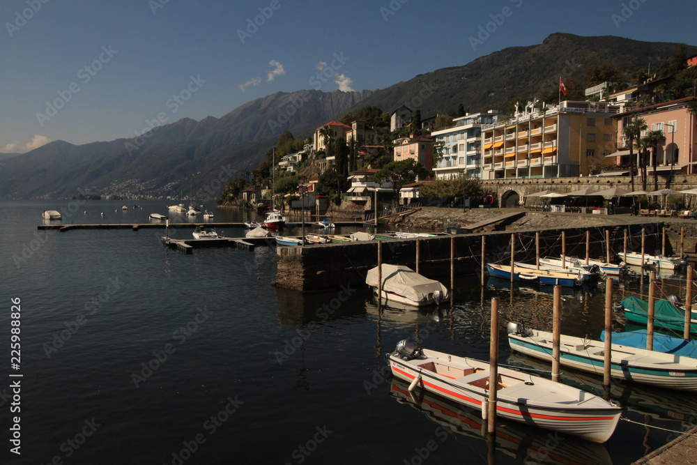 Lago Maggiore; Seeufer in Ascona