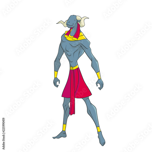Egyptian god of water Khnum