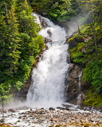 Chilkoot Waterfall Skagway Alaska