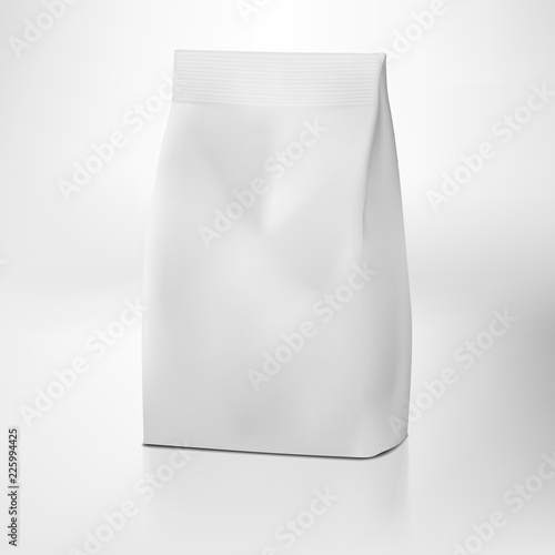 Clear White Craft Paper Bag Pack Without Handle