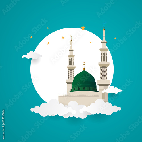 The Prophet Muhammad Mosque in Medina