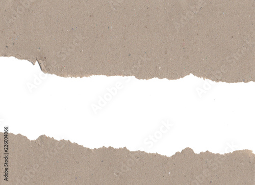 Wallpaper Mural Torn Paper with space for text with white background Torontodigital.ca