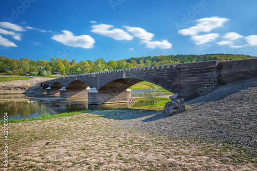 Asel Brücke im Edersee 