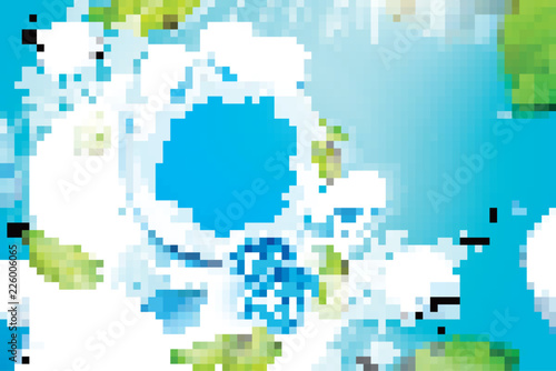 Frozen hand holding product