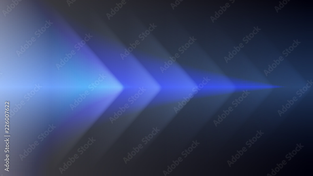 Obraz premium Abstract blue light and shade creative technology background. Vector illustration.