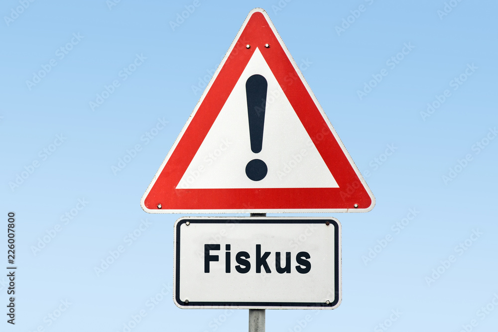 Schild 327 - Fiskus Schild 327 - Fiskus