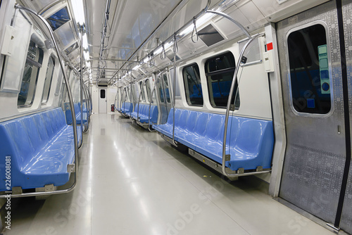 Subway Train Interior
