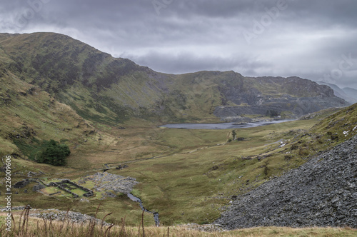 Cwmorthin Slate Mine at Blaenau Ffestiniog photo