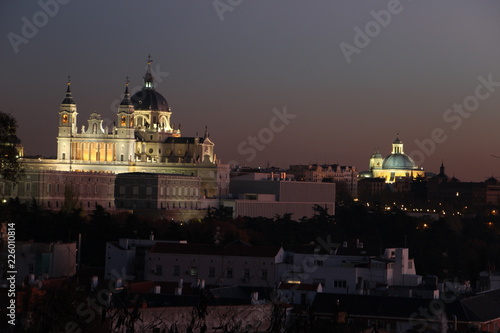 atardecer madrid