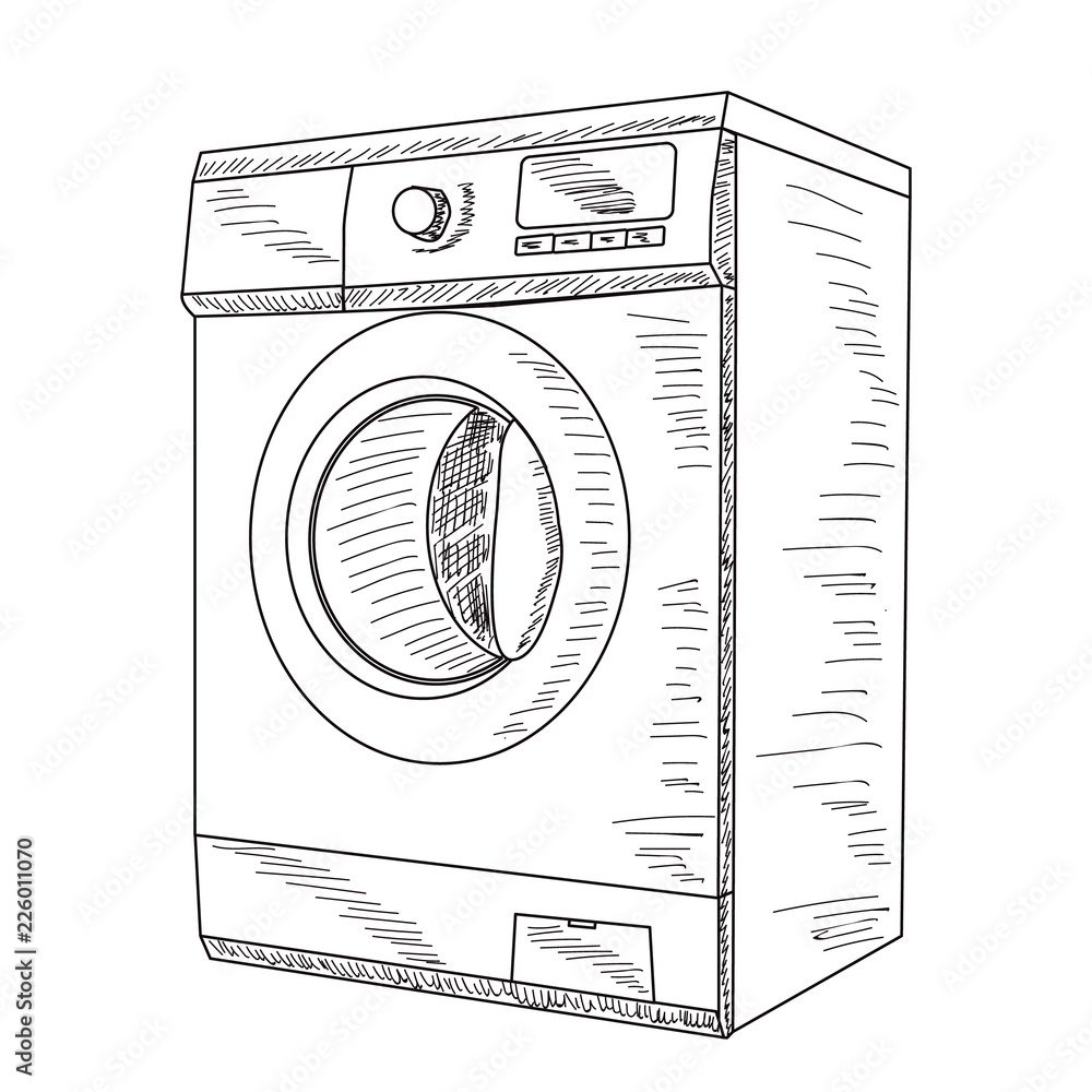 1700 Washing Machine Drawing Stock Photos Pictures  RoyaltyFree Images   iStock  Washing machine vector