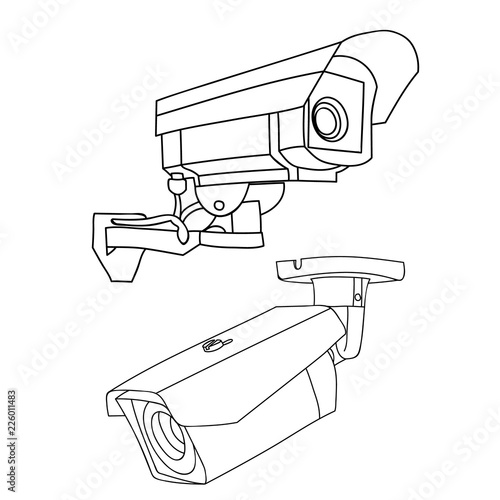 contour CCTV camera