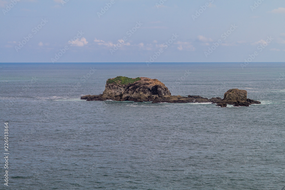 Small islet in National Park Manuel Antonio, Costa Rica