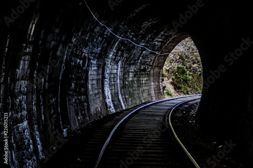 Railway tunnel near Idalgashinna, Sri Lanka