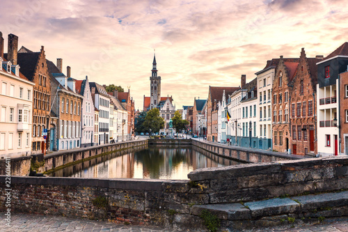 Bruges skyline photo