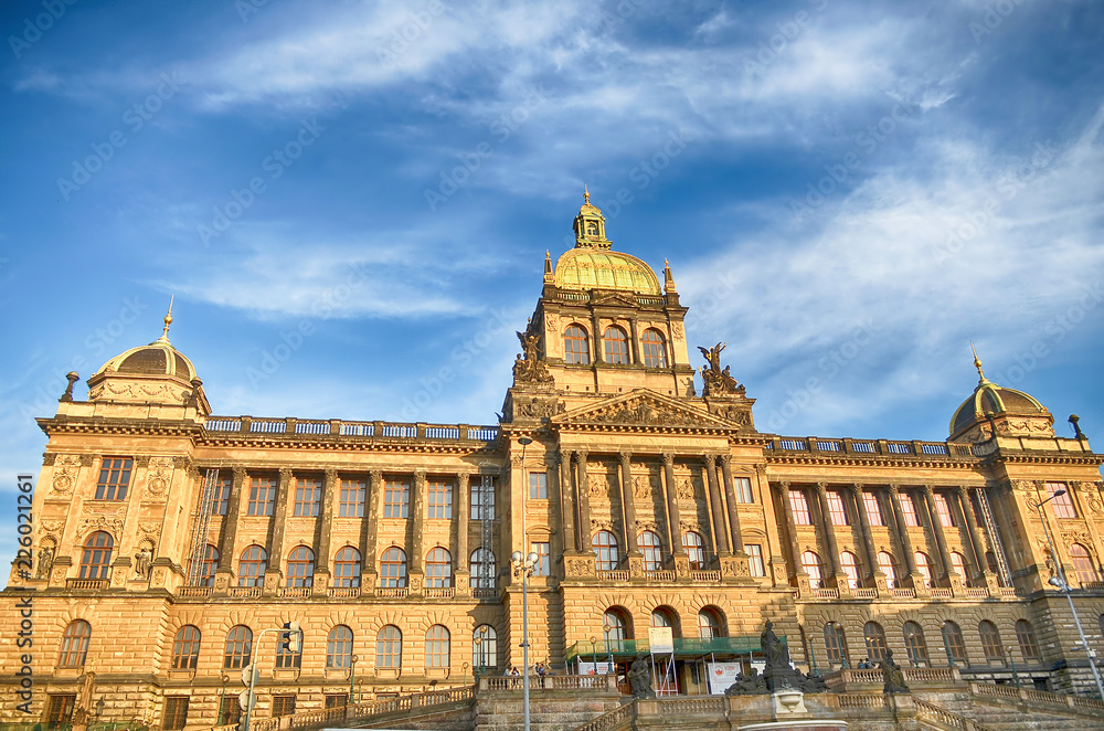 Naklejka premium National Museum in Prague