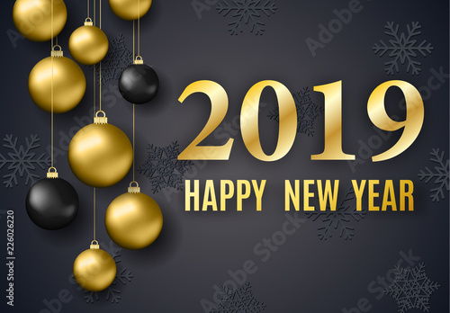 2019 New Year background