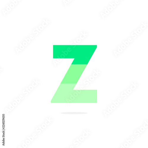 Free Download Vector Logo Letter Z Green Energy Battery - GFXLoad