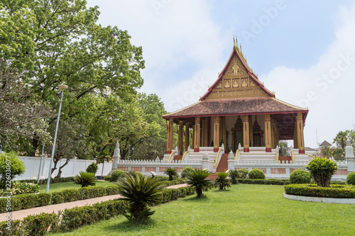 Wat Haw Phra Kaew (Haw Pha Kaew, Hor Pha Keo, Ho Prakeo) is a former temple in Vientiane, Laos, first built in 1565.  © tuomaslehtinen