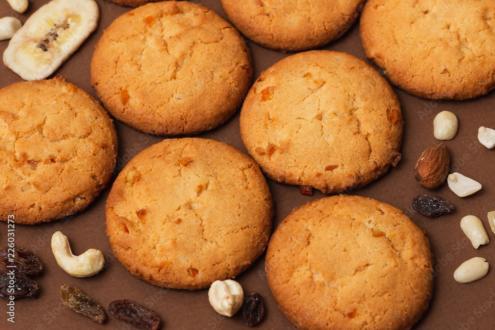 cookie with nuts cookie with nuts