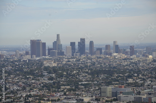 Skyscrapers in Los Angles City California USA