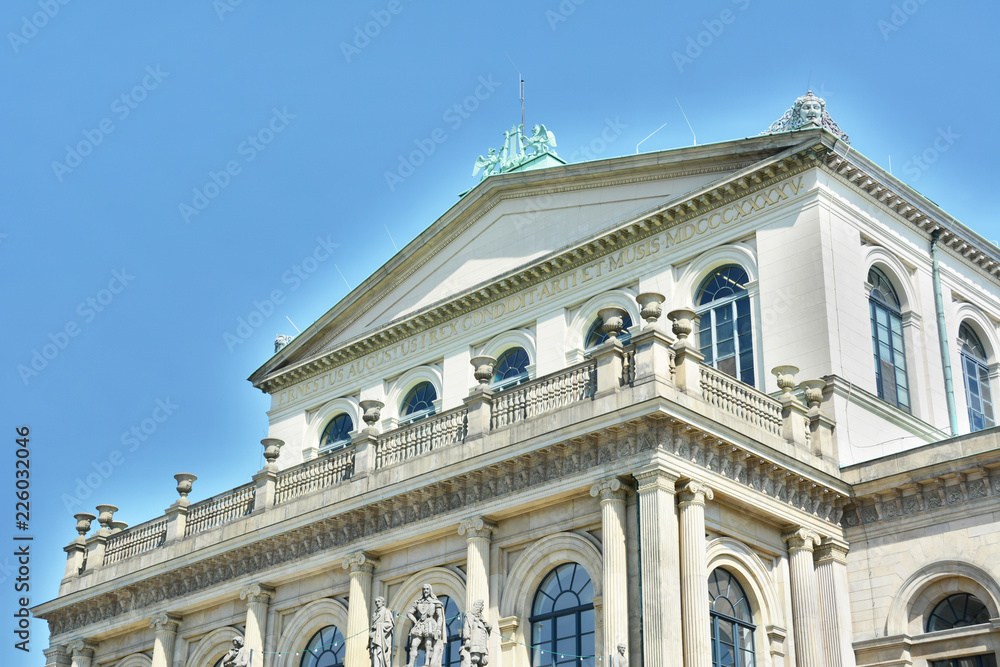Spätklassizistische Architektur - Opernhaus Hannover