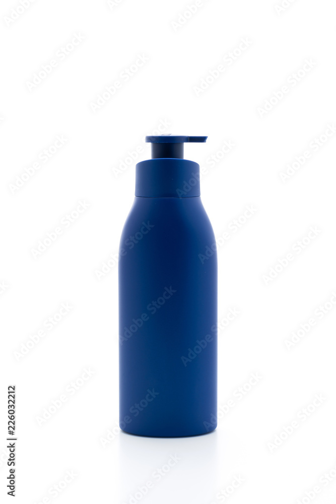 lotion,cream or bath gel bottle on white background lotion,cream or bath gel bottle on white background