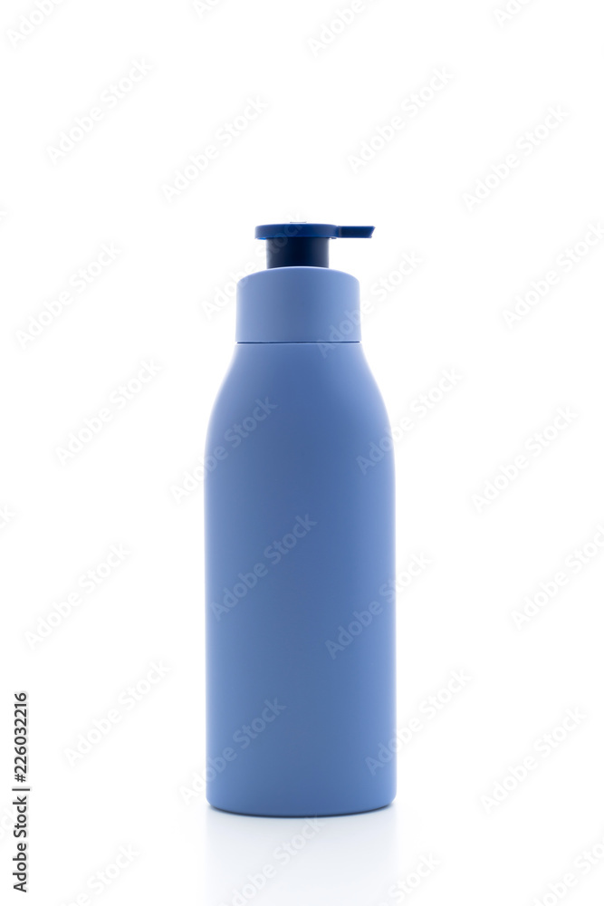 lotion,cream or bath gel bottle on white background lotion,cream or bath gel bottle on white background