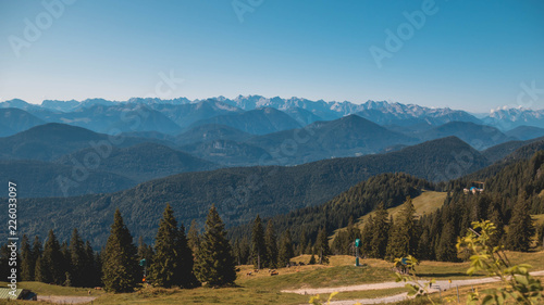 Beautiful alpine view at Brauneck - Lenggries - Bavaria