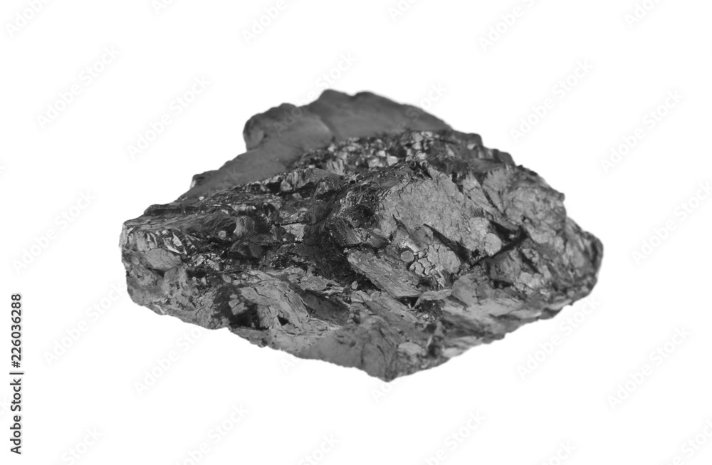 Obraz premium coal isolated on white background