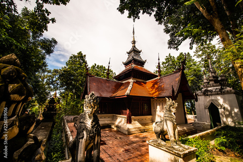 Beautiful landscape of Analyo Thipayaram temple photo