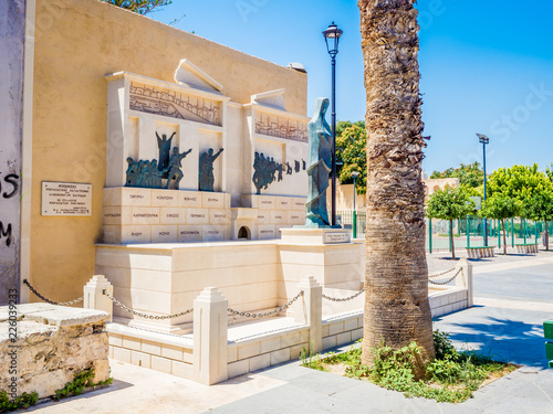 The Neratzes Mosque square, Rethymno, Crete, Greece, today houses the Municipal Odeon, run by the Rethymno Association for the Promotion of the Arts photo