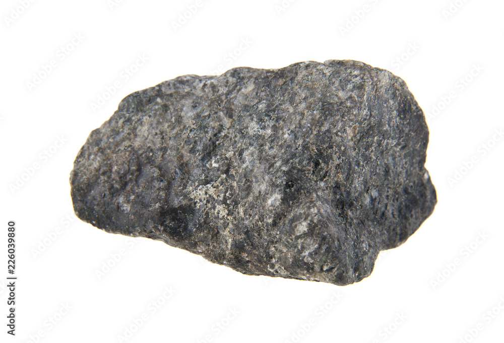 Fototapeta premium stone isolated on white background