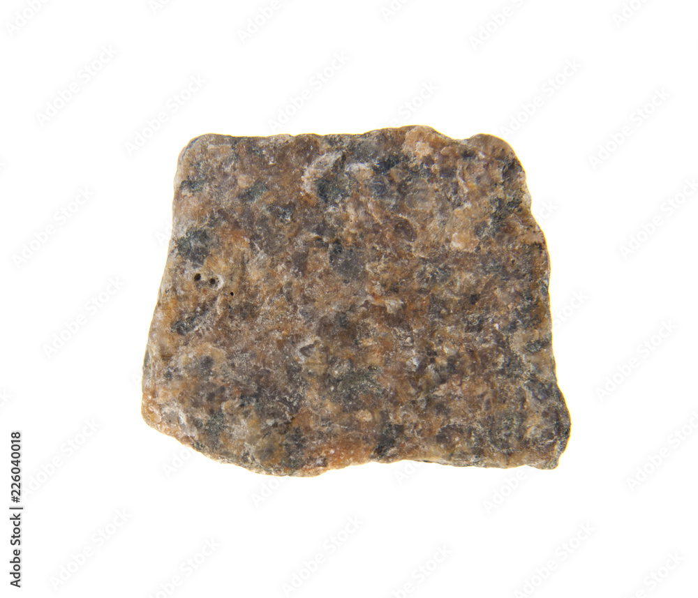 stone isolated on white background. As an element of packaging design stone isolated on white background. As an element of packaging design