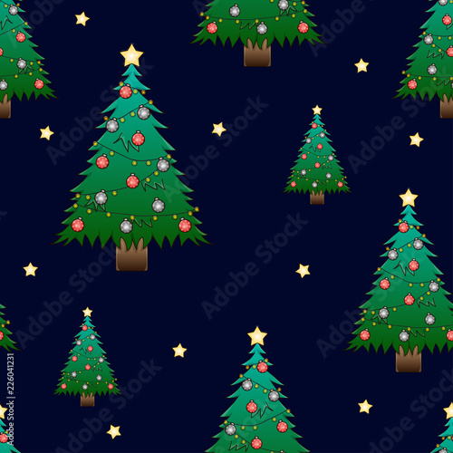 Christmask Tree with Star o...