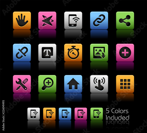 System Icons Interface // ColorBox Series