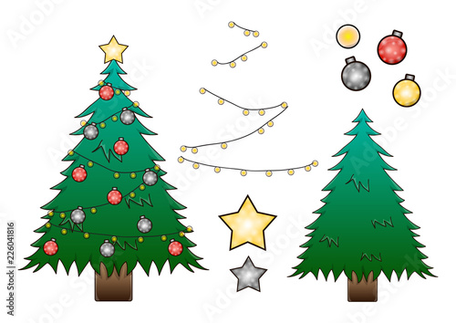 Christmas Tree with Decorat...