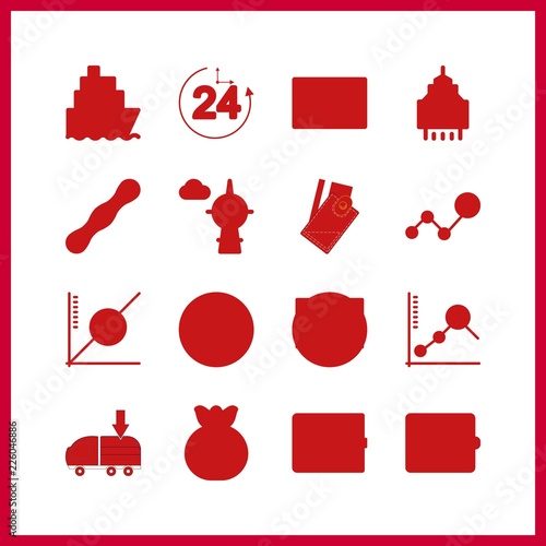 economy icon. chain and repayment vector icons in economy set. Use this illustration for economy works.