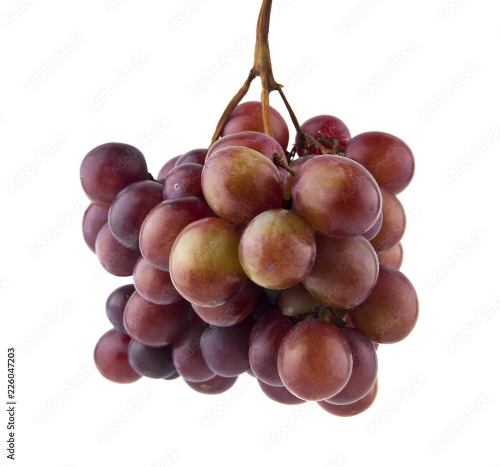 Fototapeta premium grapes isolated on white background. Ideal for packing.